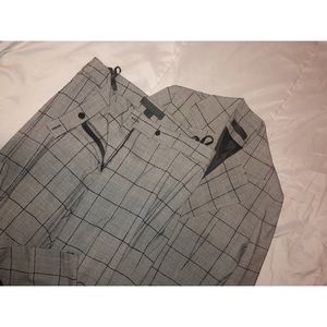 SÃO PAULO Pant Suit (Plaid) Size 6